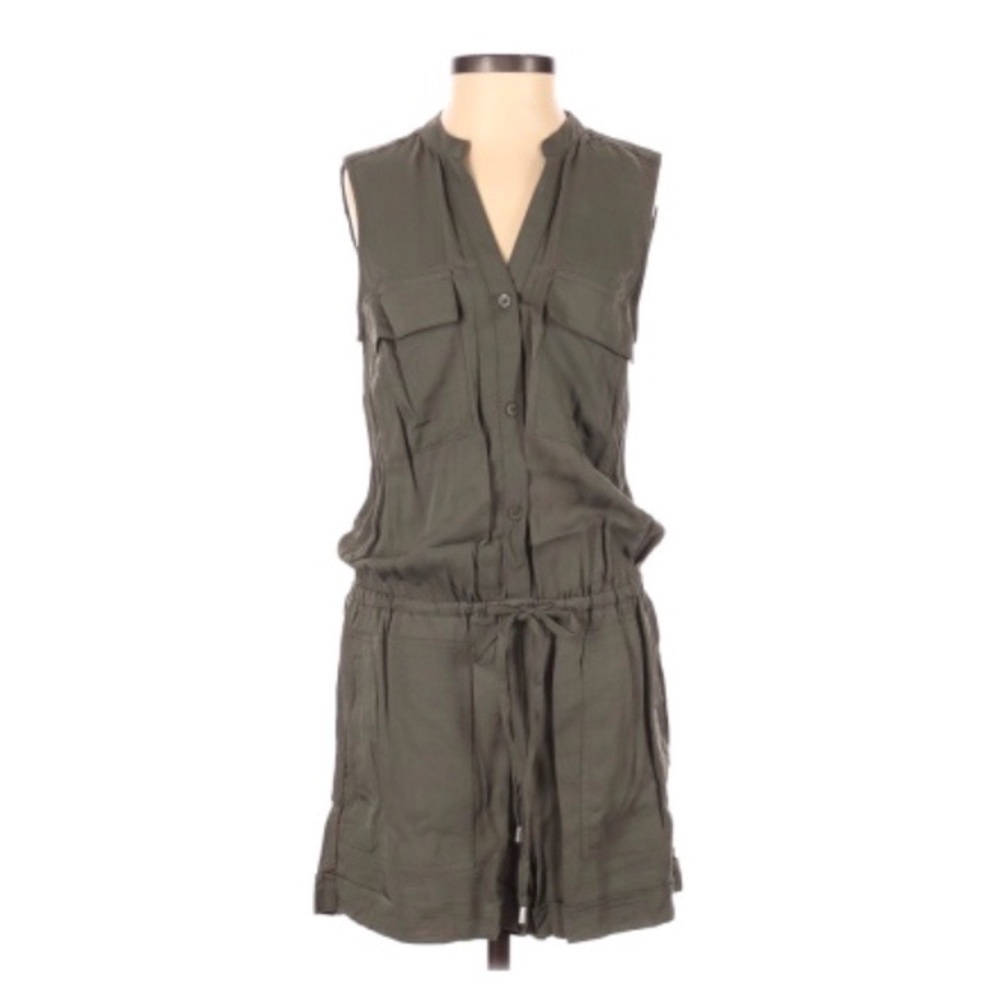 Mossimo Olive Green Romper • L